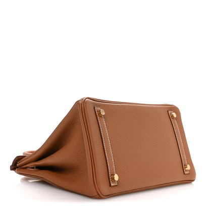 Hermes Togo Birkin 30 Gold 4 of 11