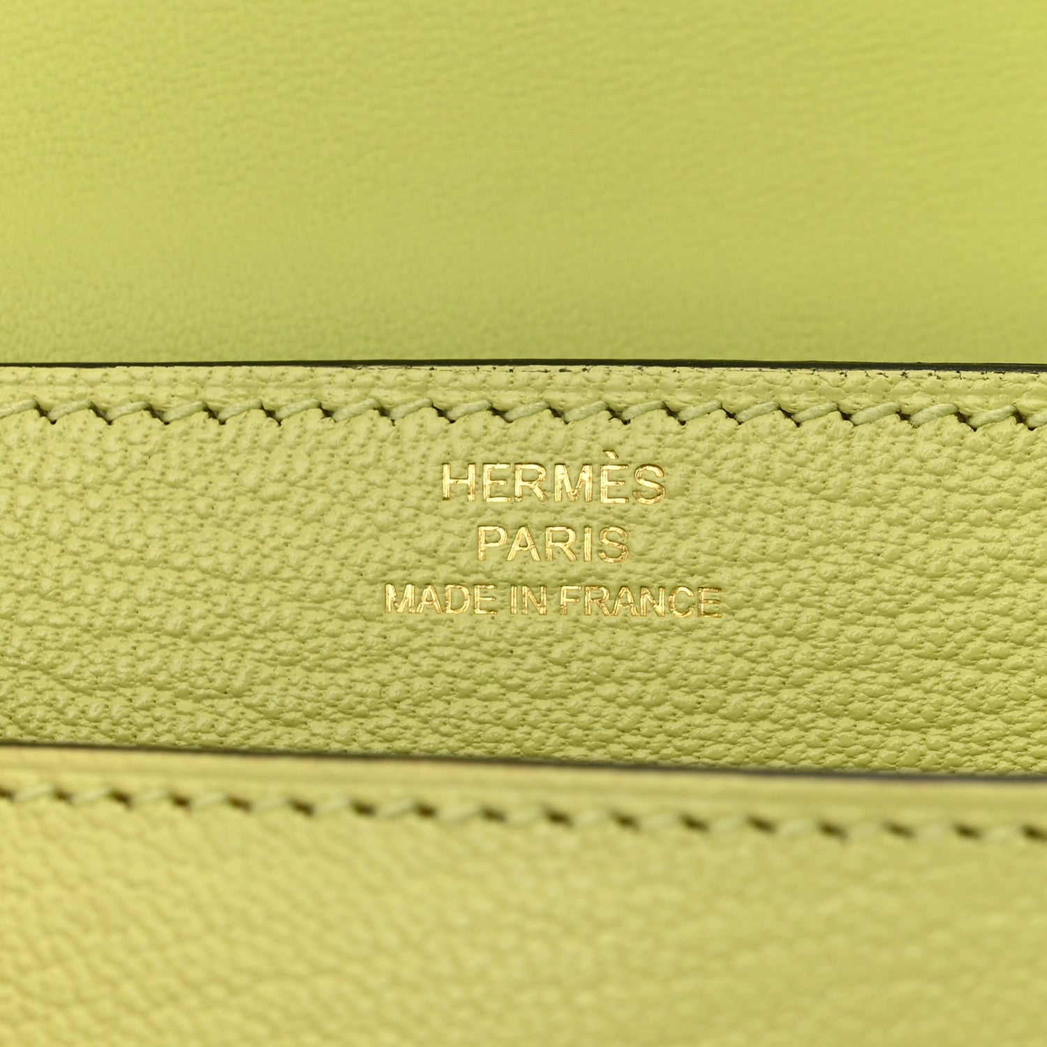 Hermes Chevre Mysore Mini Verrou Chaine Bag Jaune Bourgeon 6 of 13
