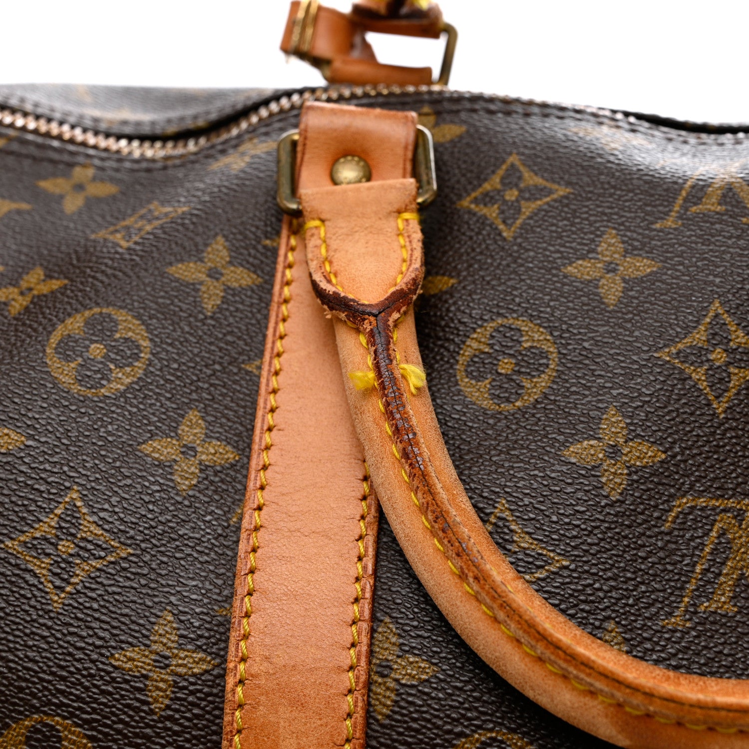 Louis Vuitton Monogram Keepall Bandouliere 60 15 of 27