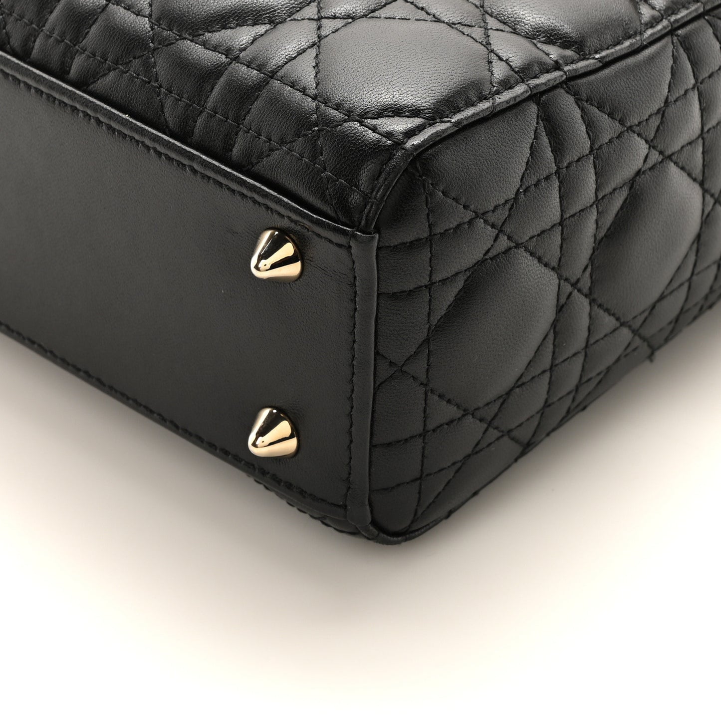 Lambskin Cannage Small My ABCDior Lady Dior Black