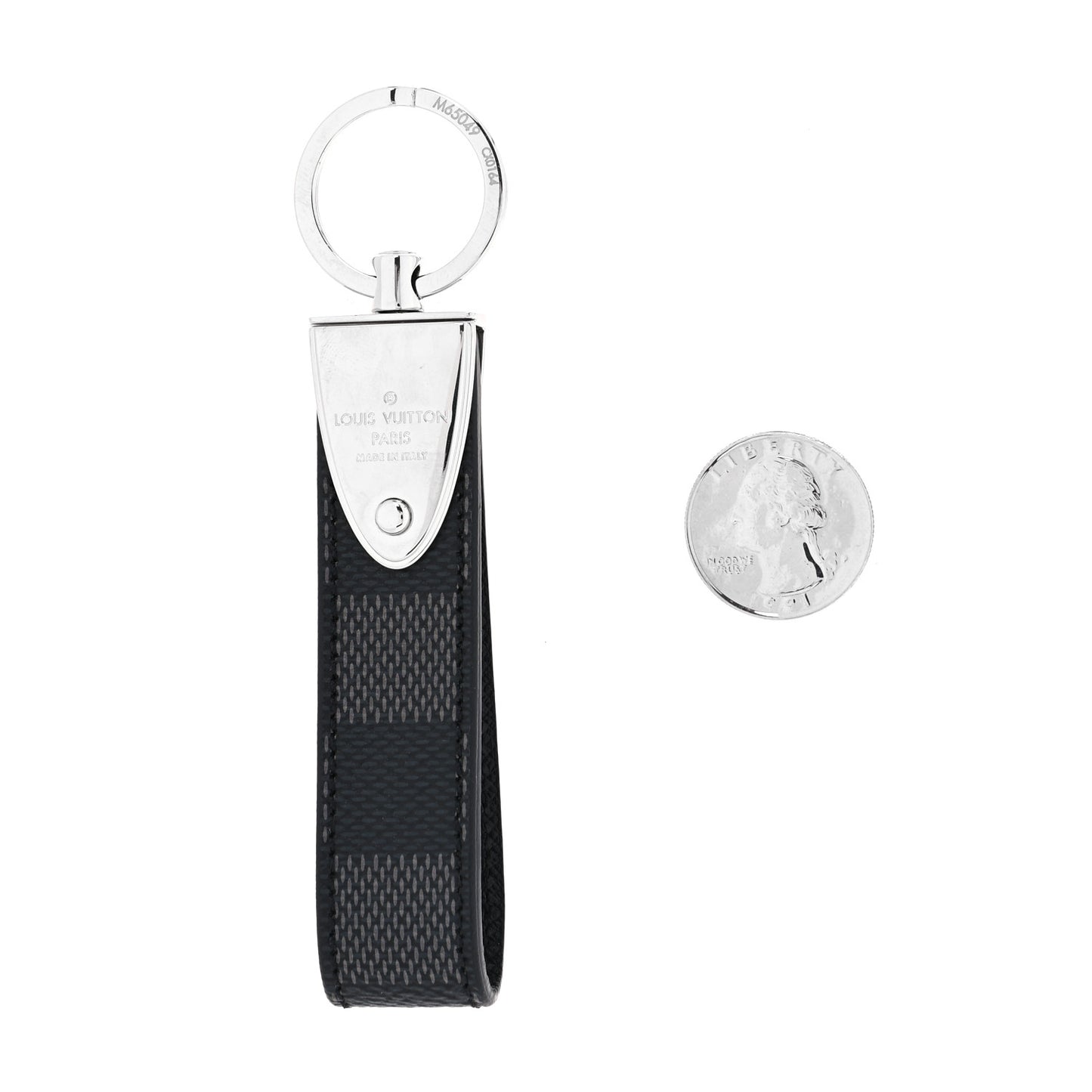 Damier Graphite Dragonne LV Key Holder