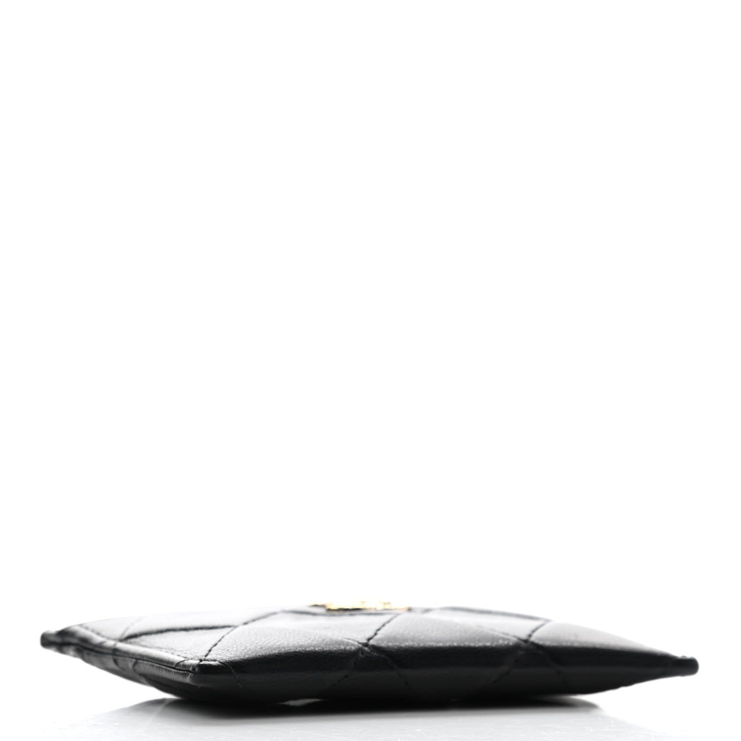 Chanel Lambskin Quilted Brilliant Card Holder Black 4 of 7