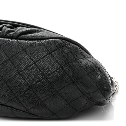 Chanel Caviar Half Moon Large Flap Black 10 of 11