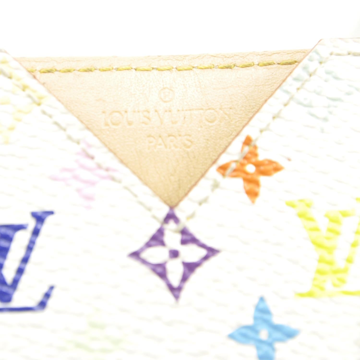 Louis Vuitton Monogram Multicolor Mirror and Case Pouch White 6 of 7