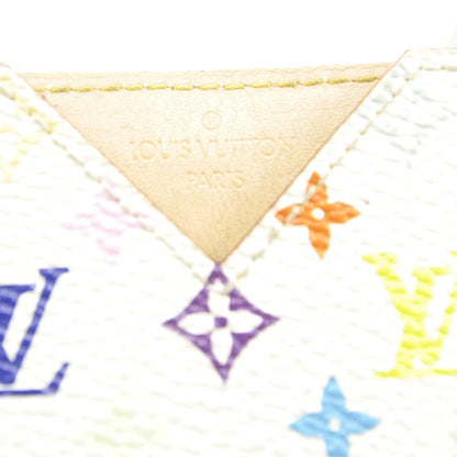 Louis Vuitton Monogram Multicolor Mirror and Case Pouch White 6 of 7