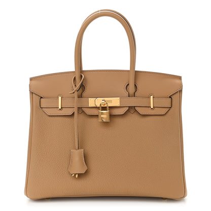 Hermes Togo Swift Canvas 3 in 1 Birkin 30 Biscuit 1 of 15