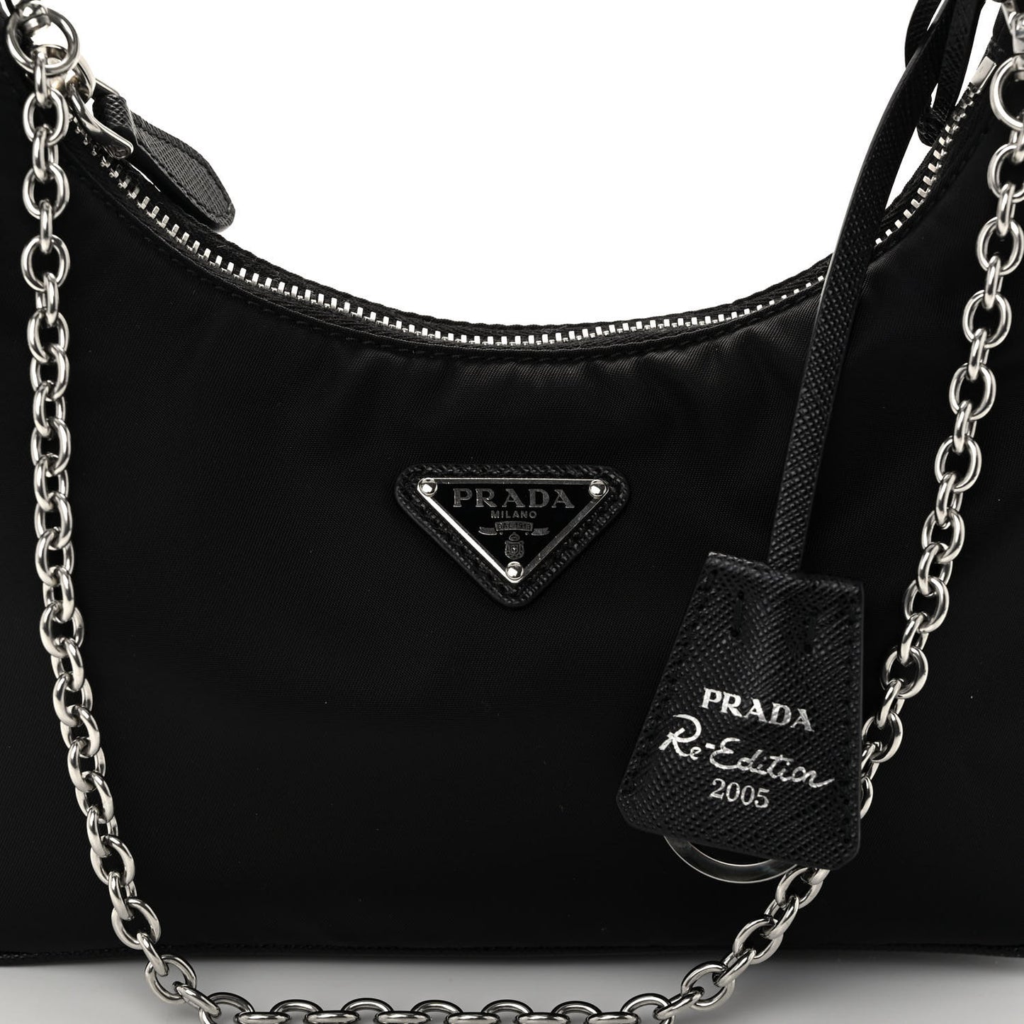 Nylon Re-Edition 2005 Shoulder Bag Black