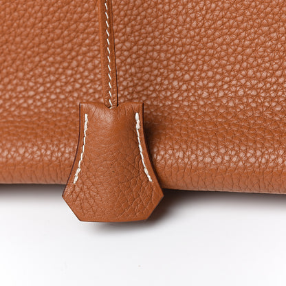 Hermes Taurillon Clemence Birkin 30 Gold 13 of 34