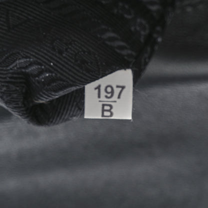 Prada Nappa Gaufre Small Chain Flap Shoulder Bag Black 7 of 13