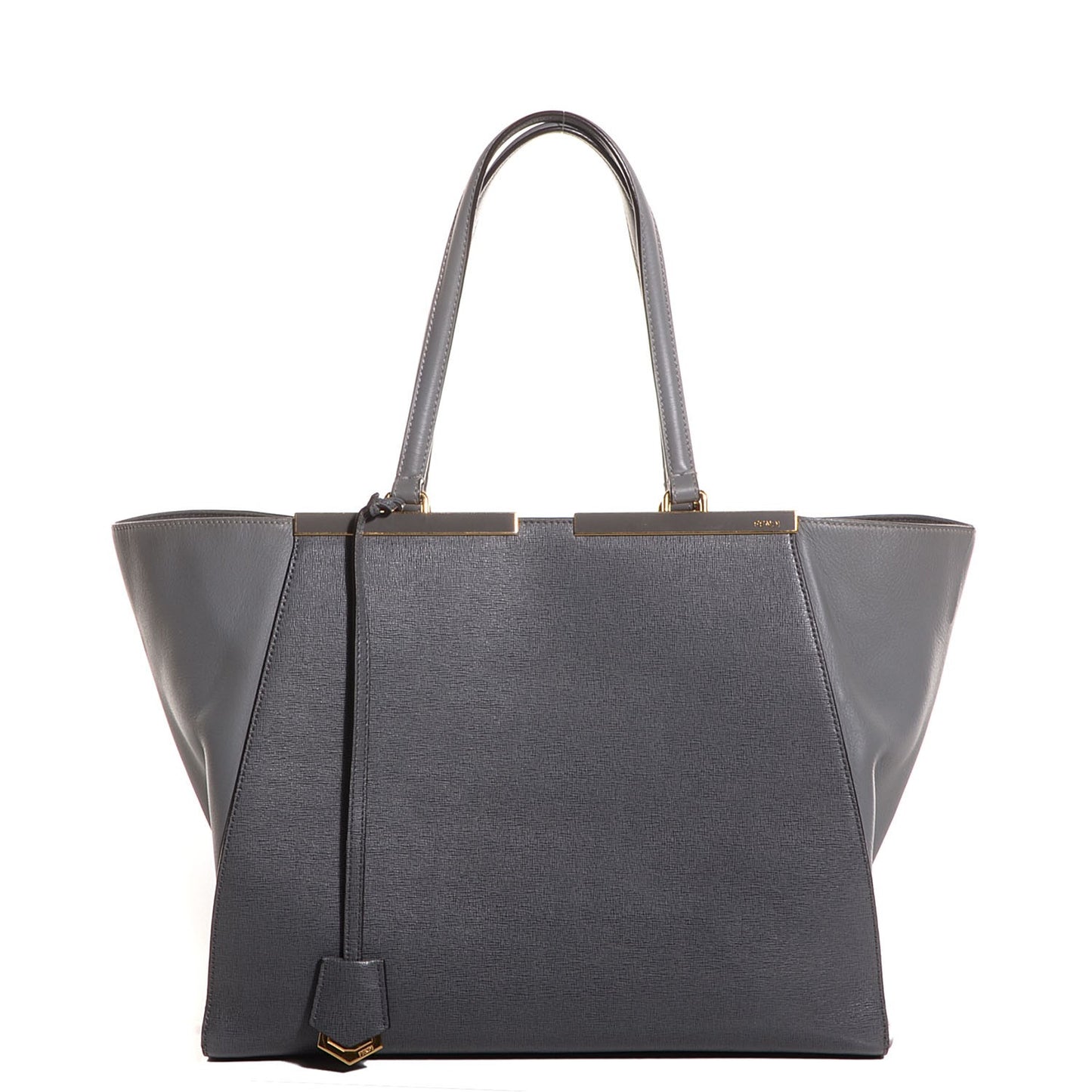 Vitello Elite Large 3Jours Tote Grigio