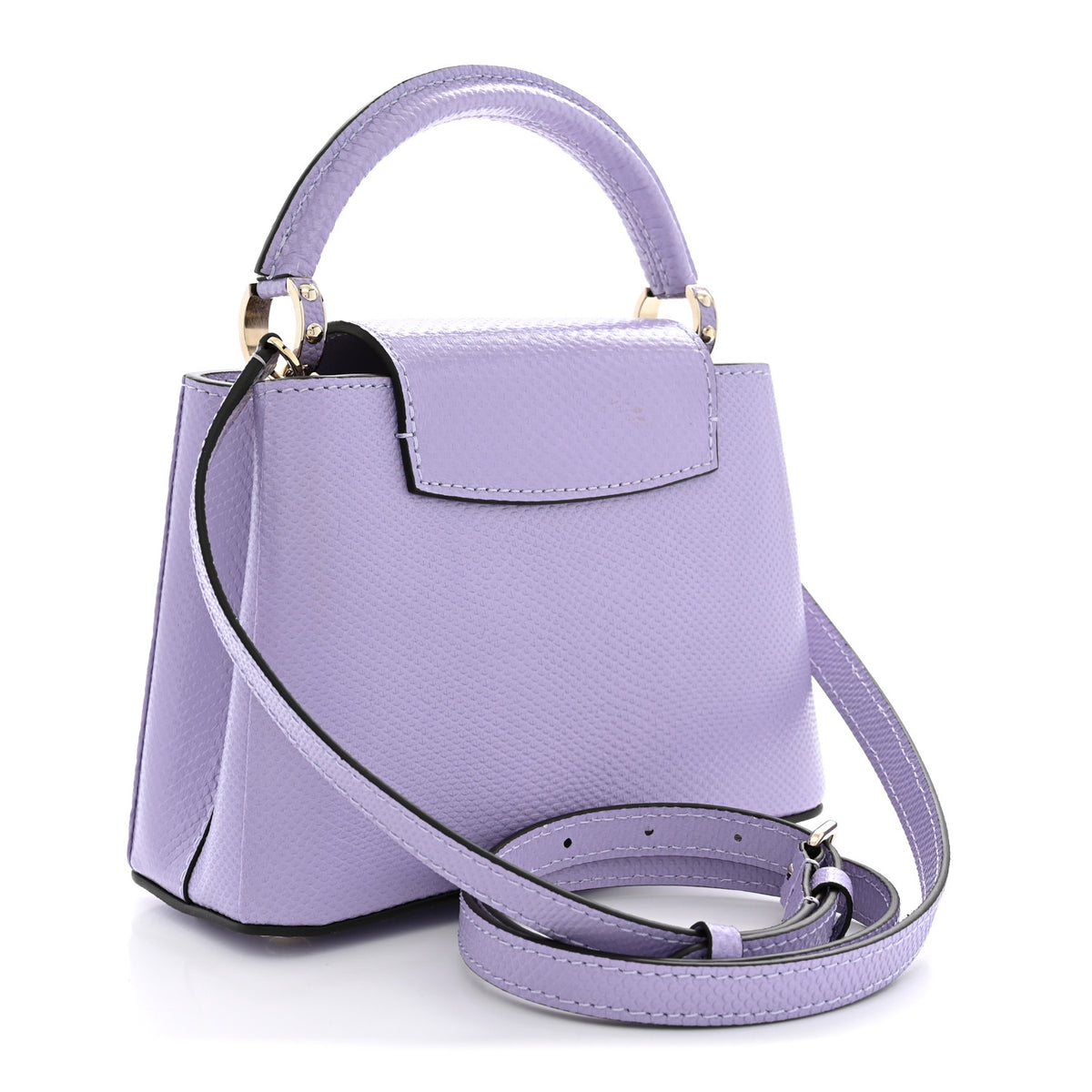 Louis Vuitton Karung Mini Capucines Lilas 3 of 11