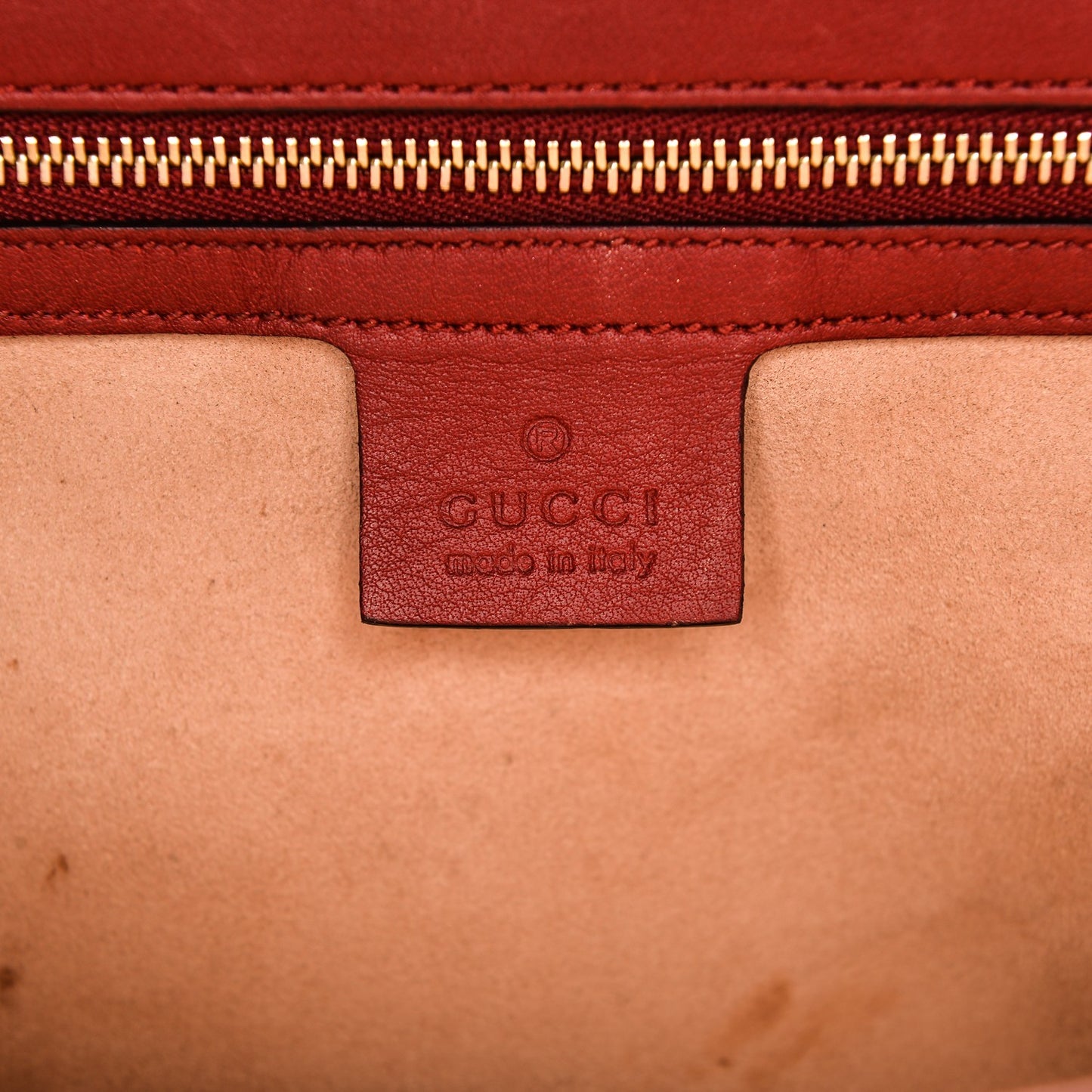 GG Supreme Monogram Moon Calfskin Medium Padlock Shoulder Bag Beige Blue Hibiscus Red Mystic White