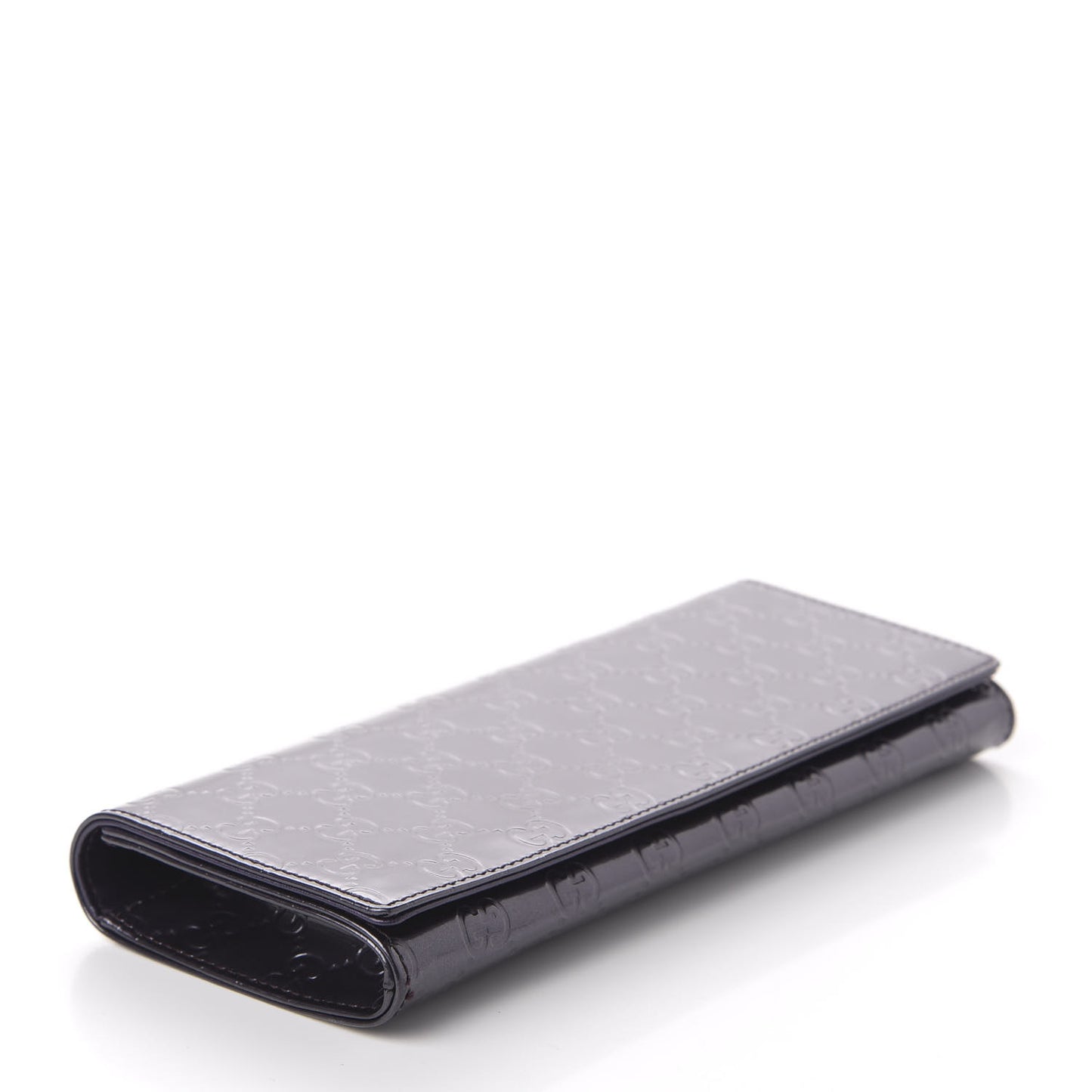 Guccissima Small Broadway Clutch Purple