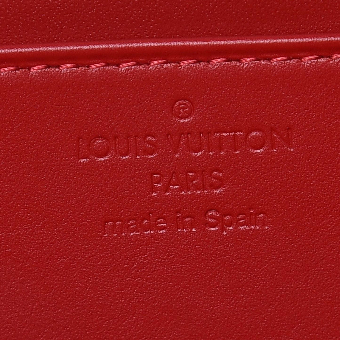 Patent Louise Wallet Cherry