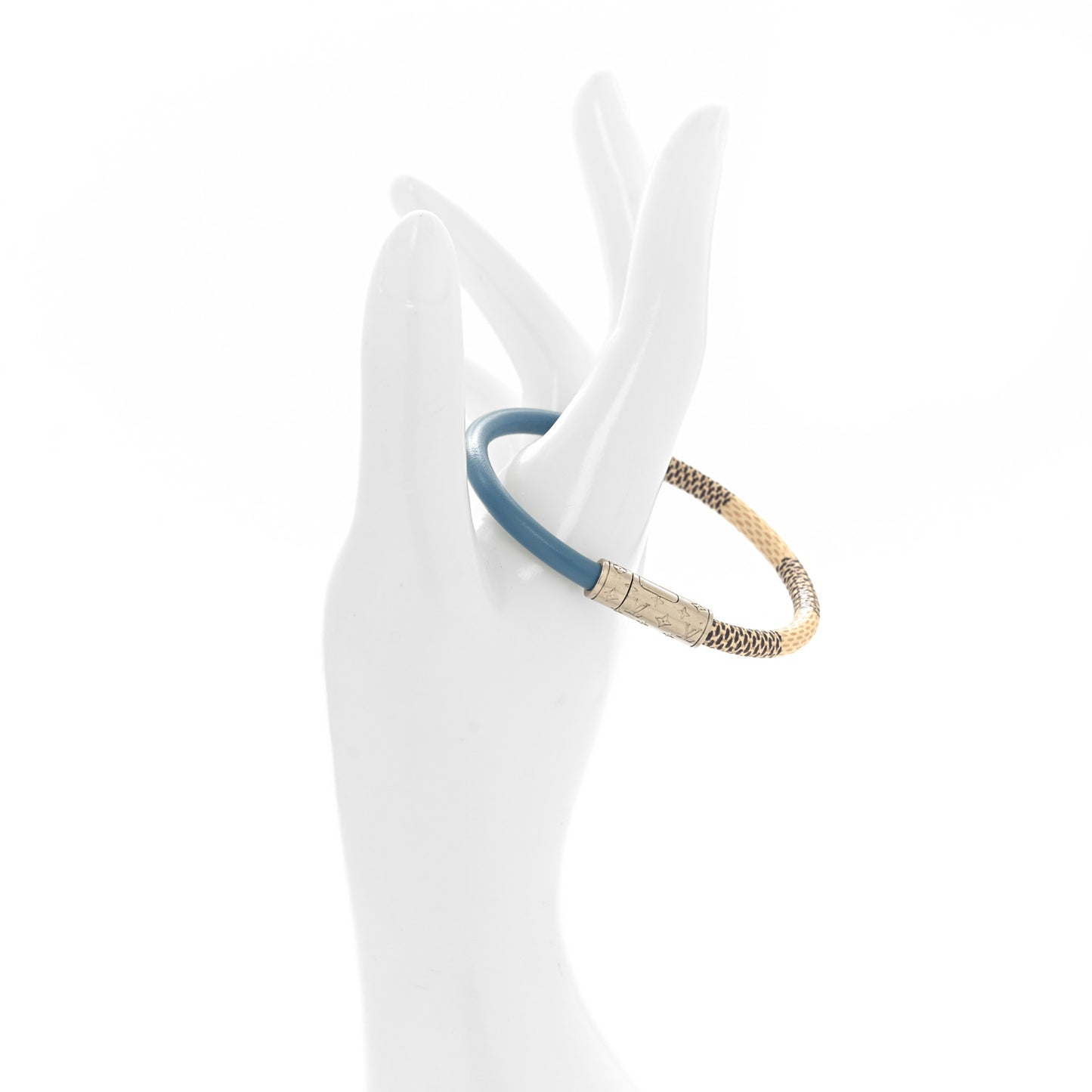 Damier Azur Daily Confidential Bracelet 17 Blue