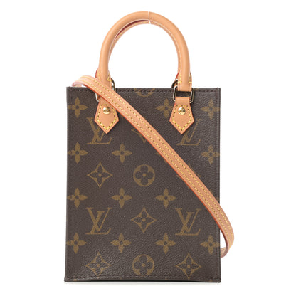 Louis Vuitton Monogram Petit Sac Plat 1 of 11