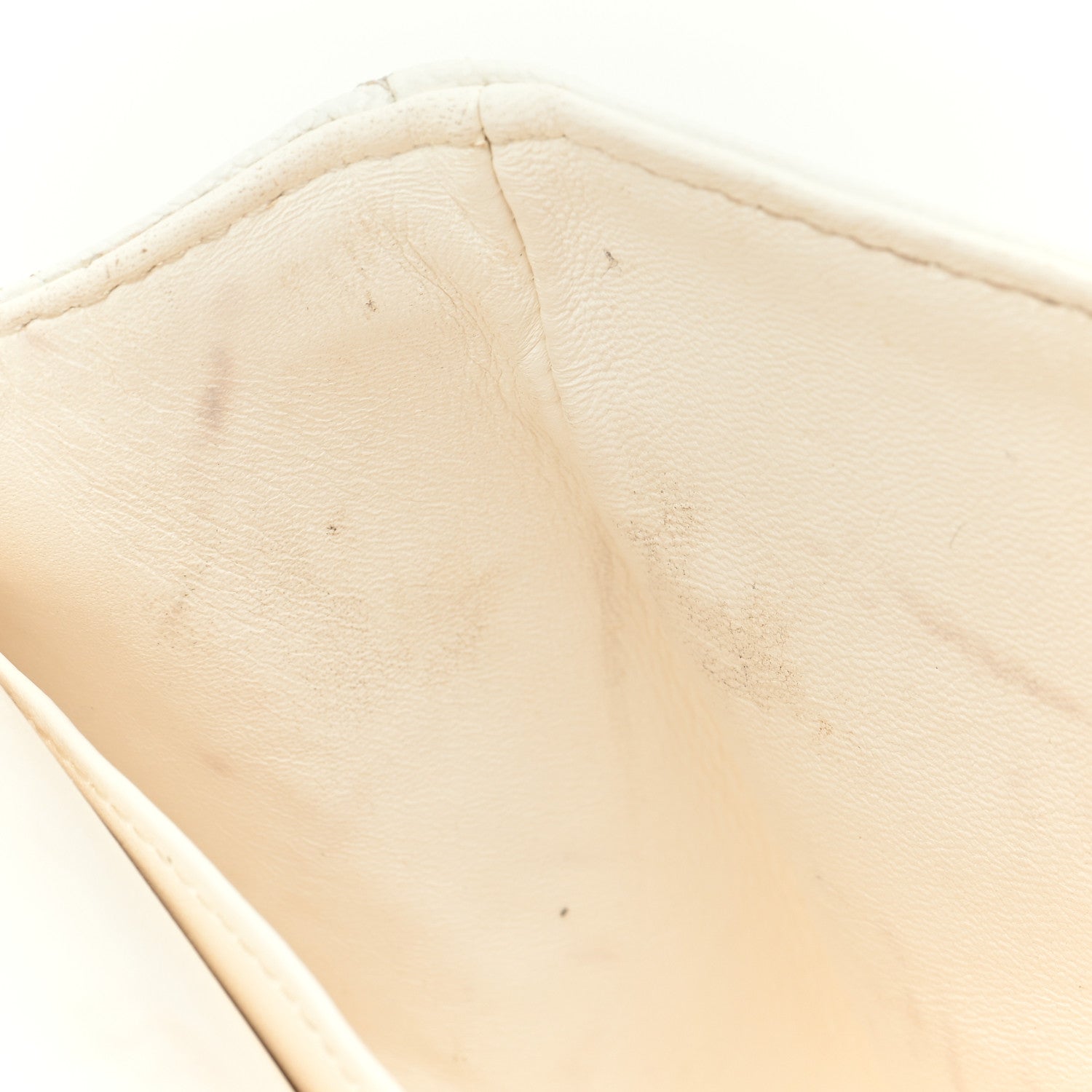 Chanel Caviar Quilted Medium Double Flap White 15 of 16