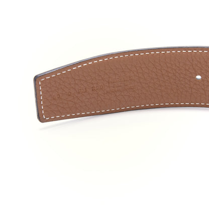 Hermes Box Togo 38mm H Belt 80 Black Gold 5 of 6