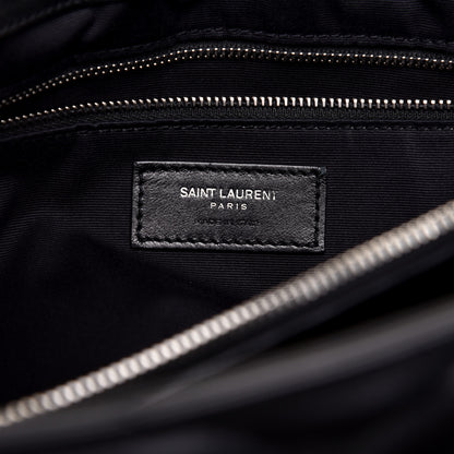Saint Laurent Calfskin Y Quilted Monogram Large Loulou Chain Satchel Black 8 of 11