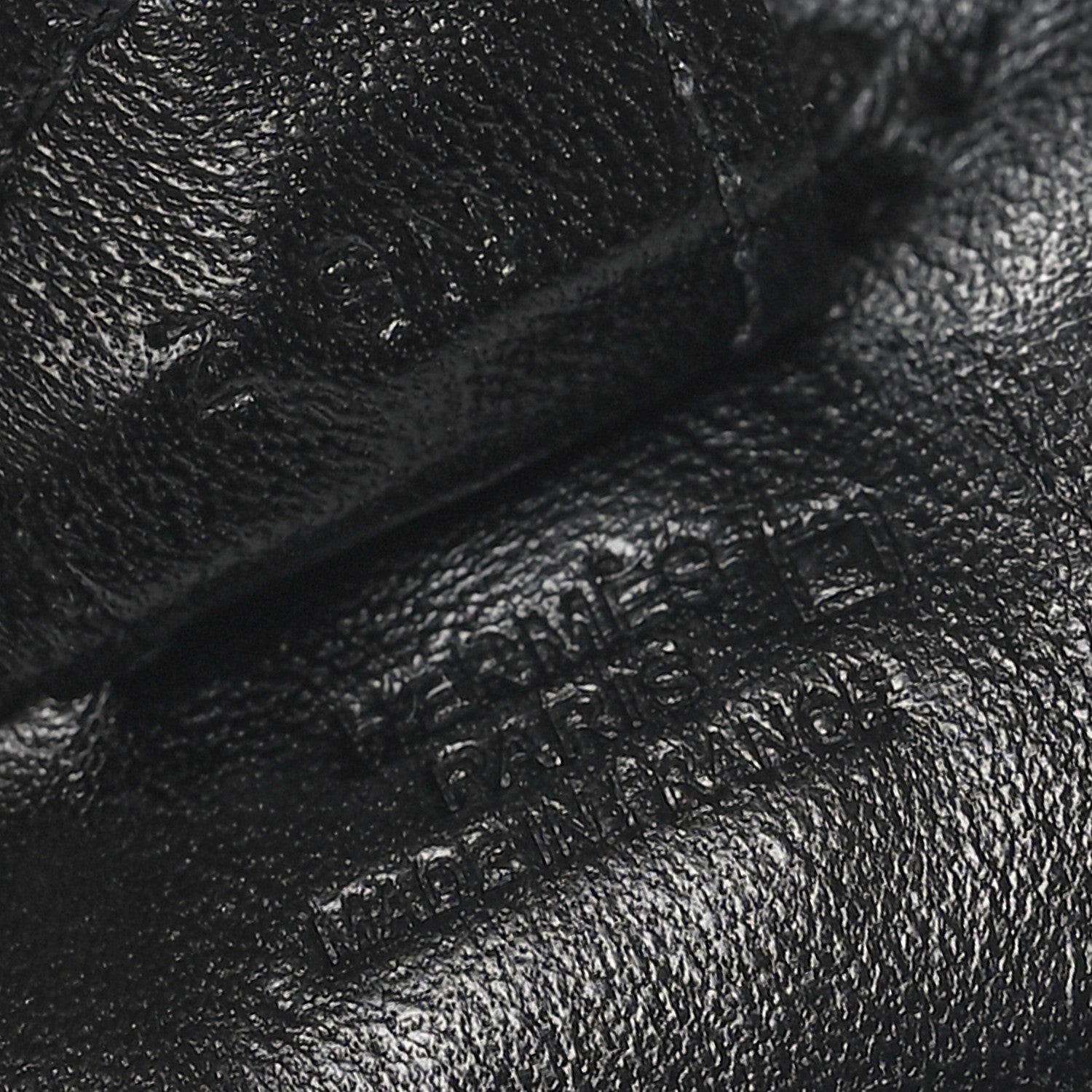 Hermes Milo Lambskin Matte Alligator Touch Grigri Rodeo Horse Bag Charm PM So Black 4 of 4