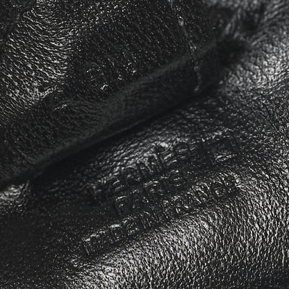 Hermes Milo Lambskin Matte Alligator Touch Grigri Rodeo Horse Bag Charm PM So Black 4 of 4