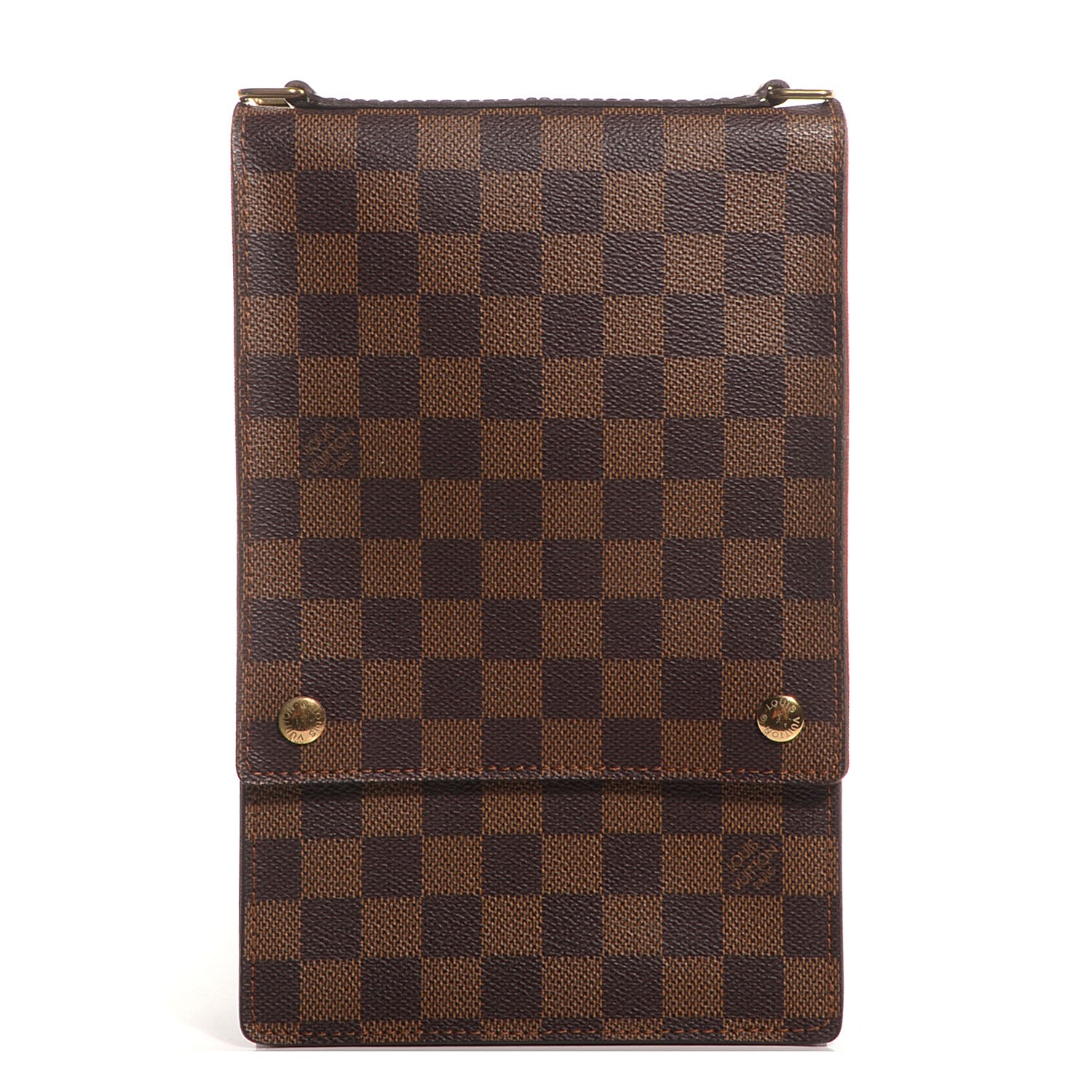Louis Vuitton Damier Ebene Portobello Travel Shoulder Bag 1 of 7