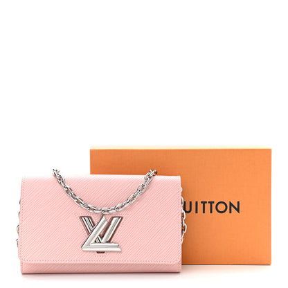 Louis Vuitton Epi Twist Chain Wallet Rose Ballerine 11 of 11