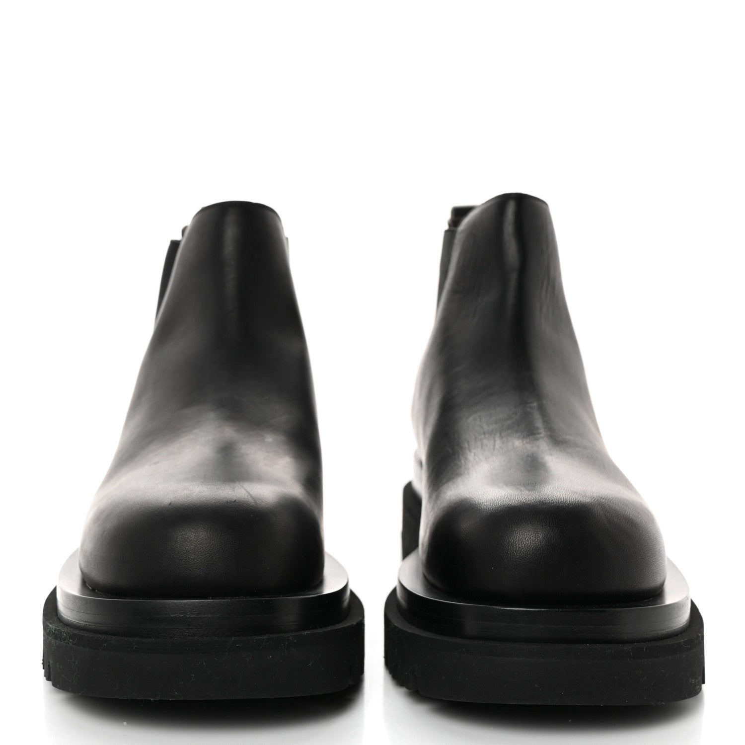Bottega Veneta Calfskin The Lug Chelsea 55mm Cropped Boots 35.5 Black 2 of 13