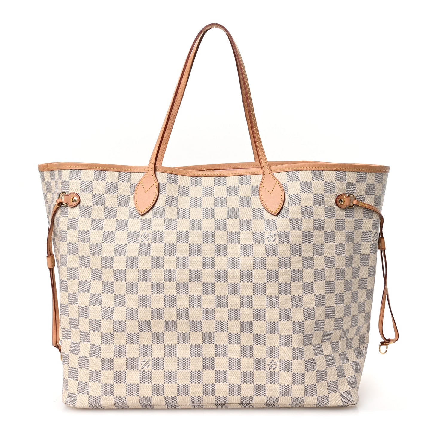 Damier Azur Neo Neverfull GM Rose Ballerine