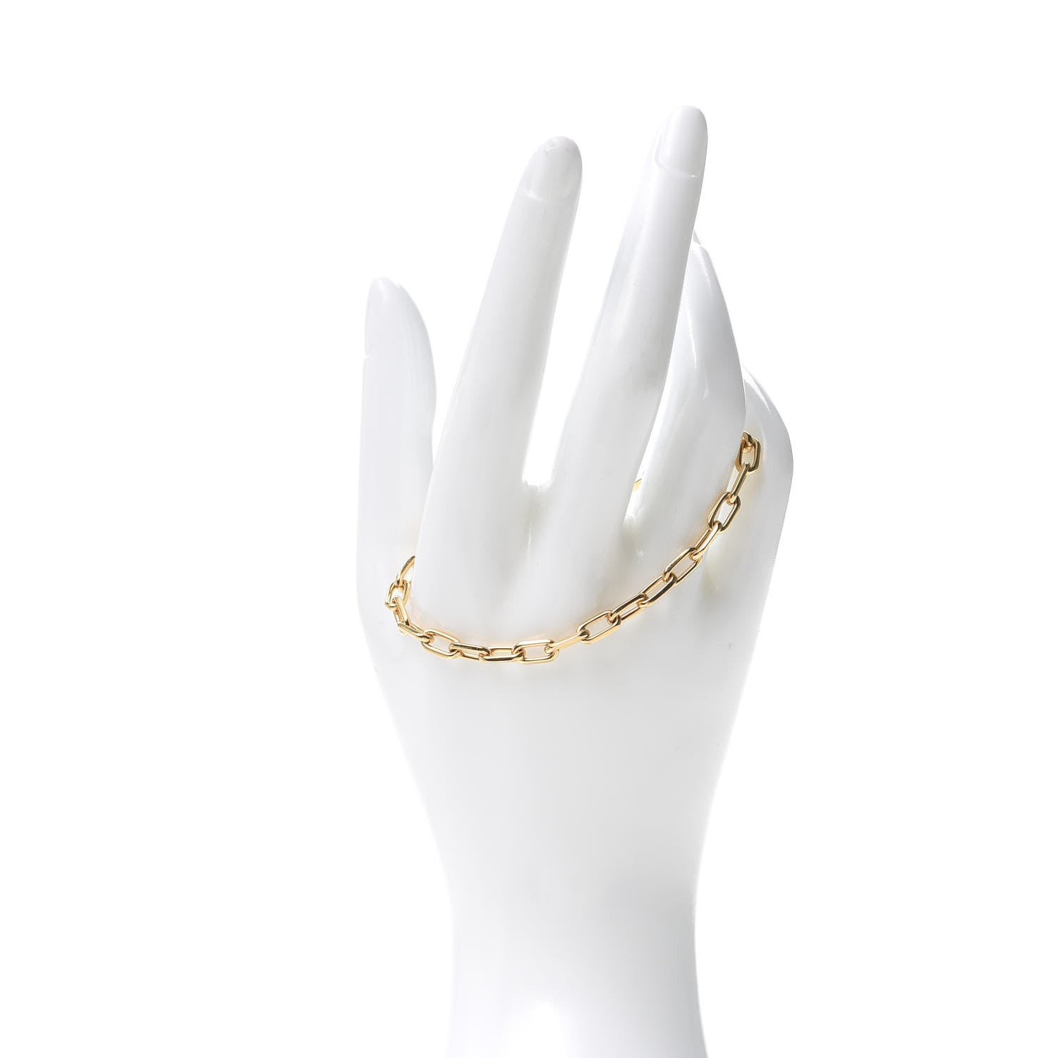 Cartier 18K Yellow Gold Spartacus Link Chain Bracelet 2 of 5