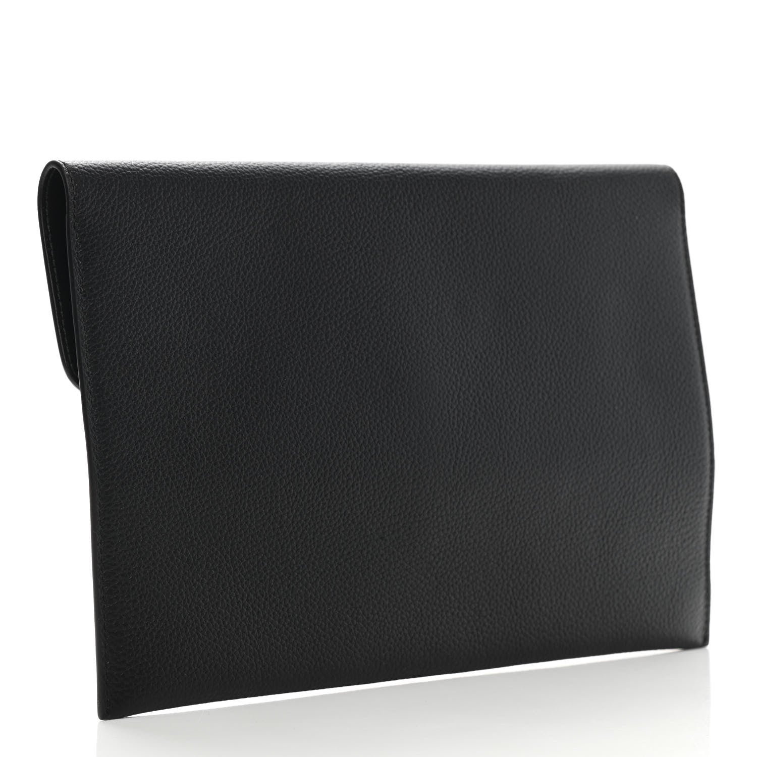 Alexander McQueen Calfskin Skull Envelope Clutch Black 3 of 10