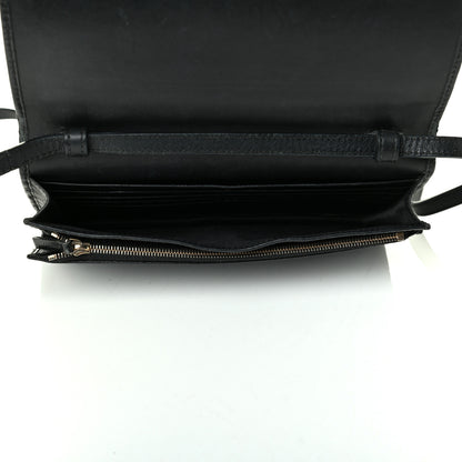 Gucci Microguccissima Crossbody Wallet Black 4 of 8