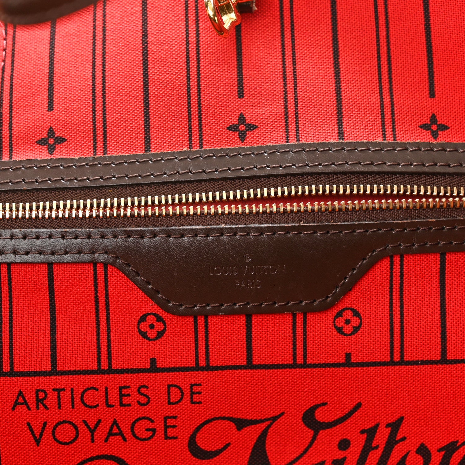 Louis Vuitton Damier Ebene Neverfull GM 6 of 13