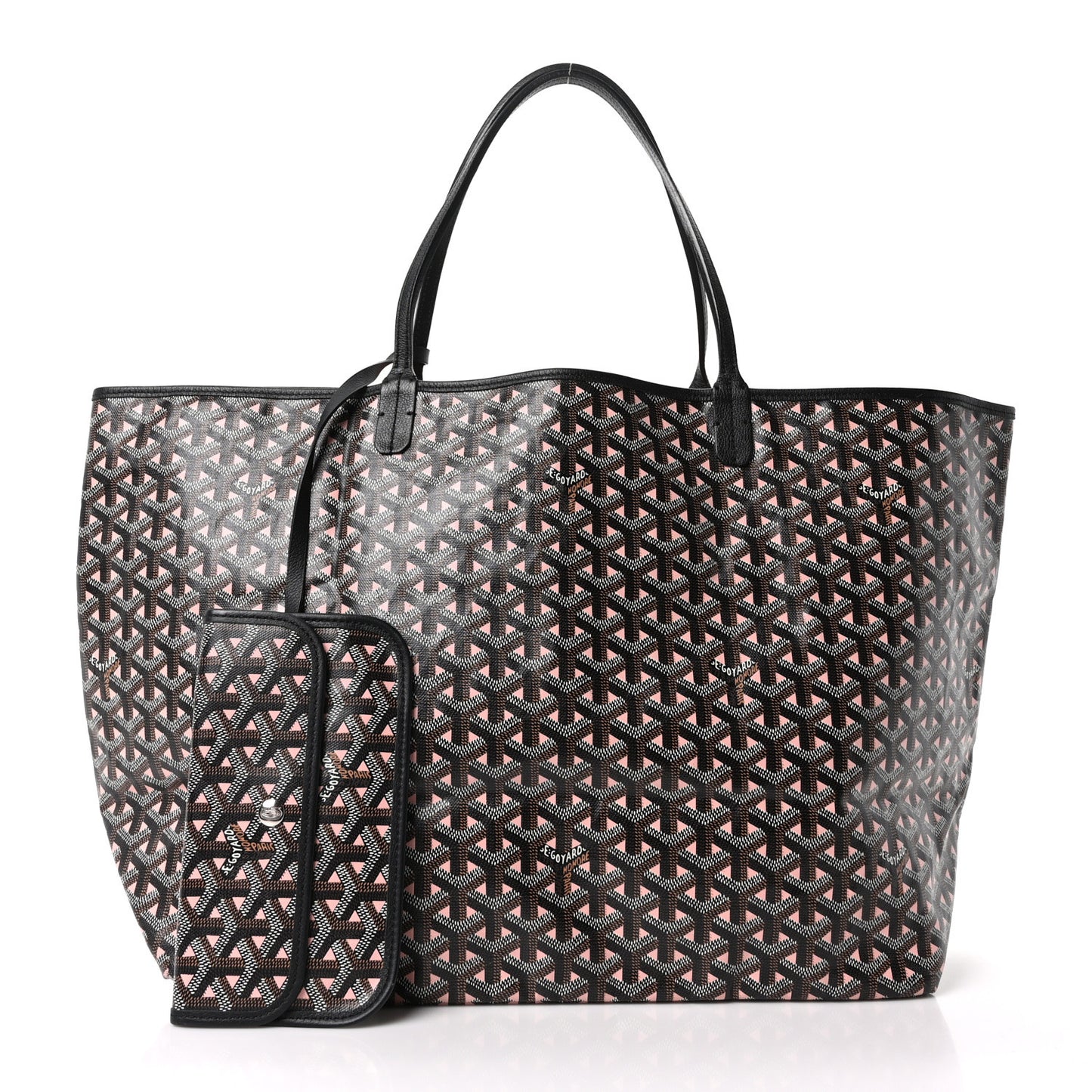 Goyardine Saint Louis Claire Voie GM Black Pink