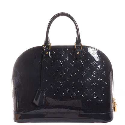 Louis Vuitton Vernis Alma GM Blue Infini 1 of 7
