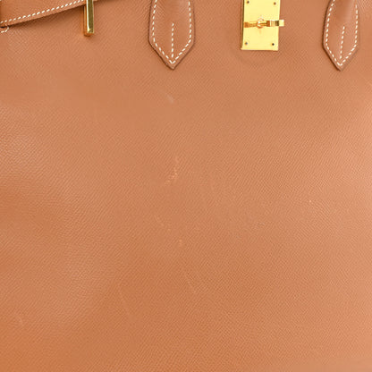 Hermes Courchevel Birkin 40 Gold 13 of 14