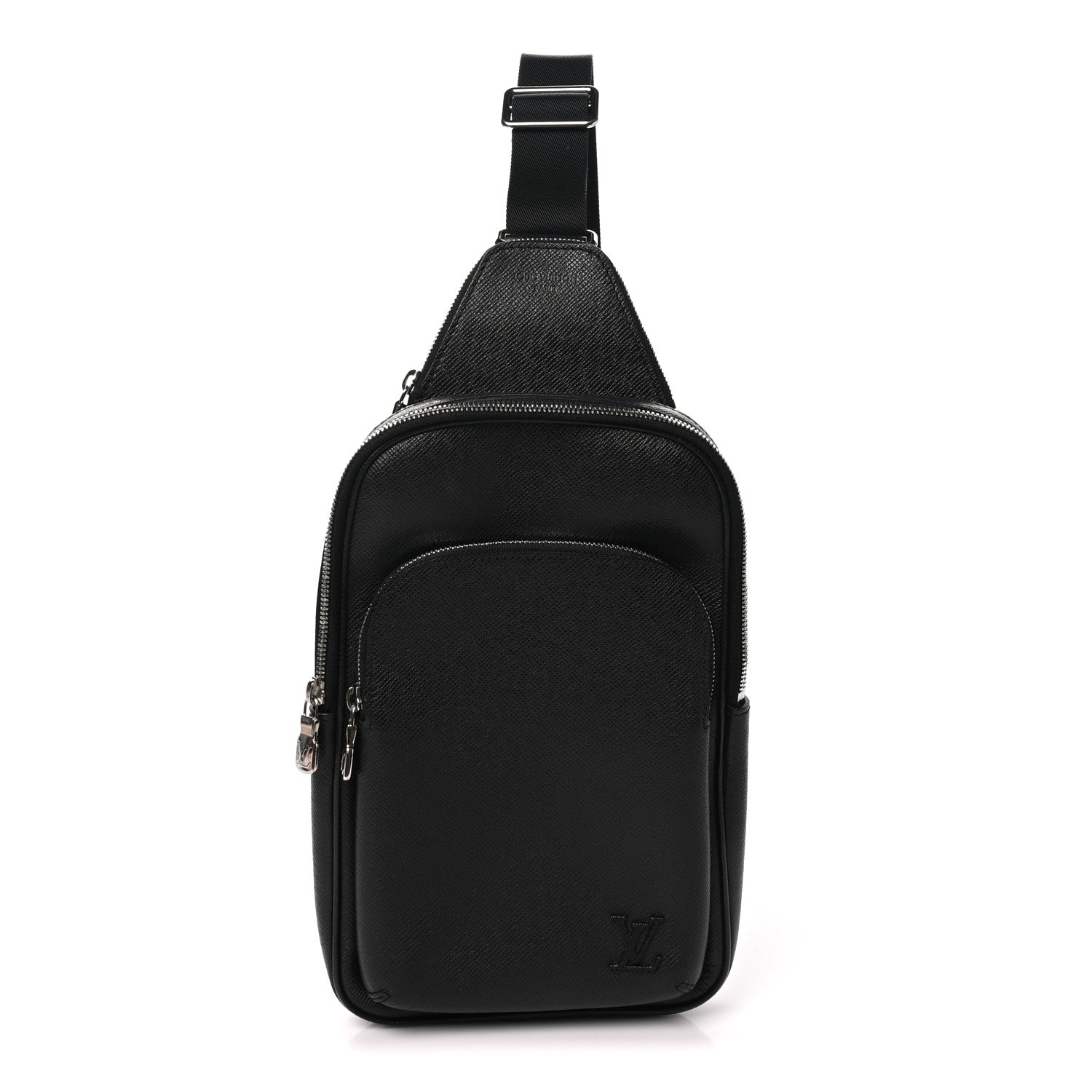 Louis Vuitton Taiga Avenue Sling Bag NM Black 1 of 9