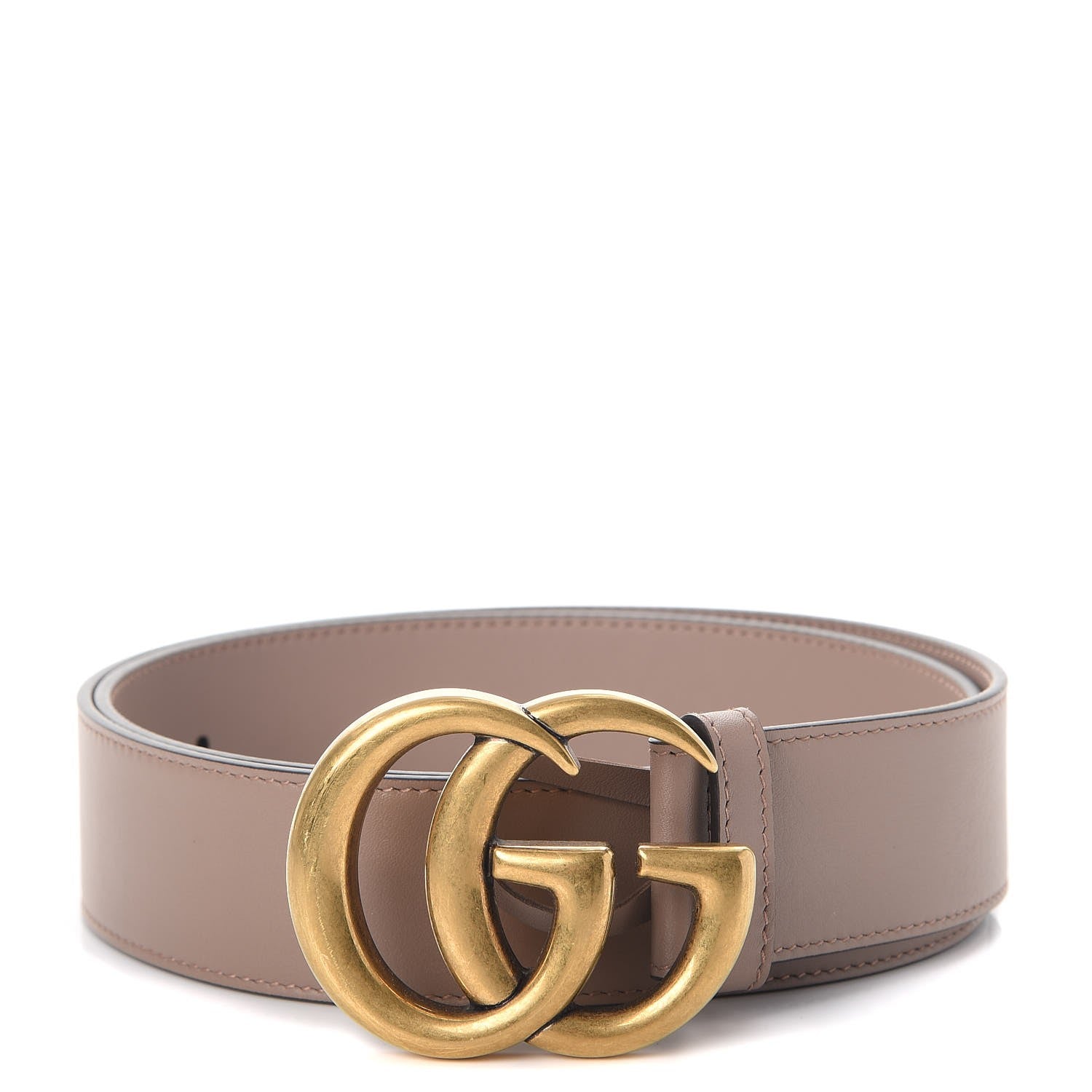 Gucci Calfskin Double G 40mm Belt 90 36 Porcelain Rose 1 of 8