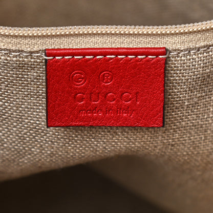 Gucci Soft Microguccissima Dome Satchel Red 8 of 9