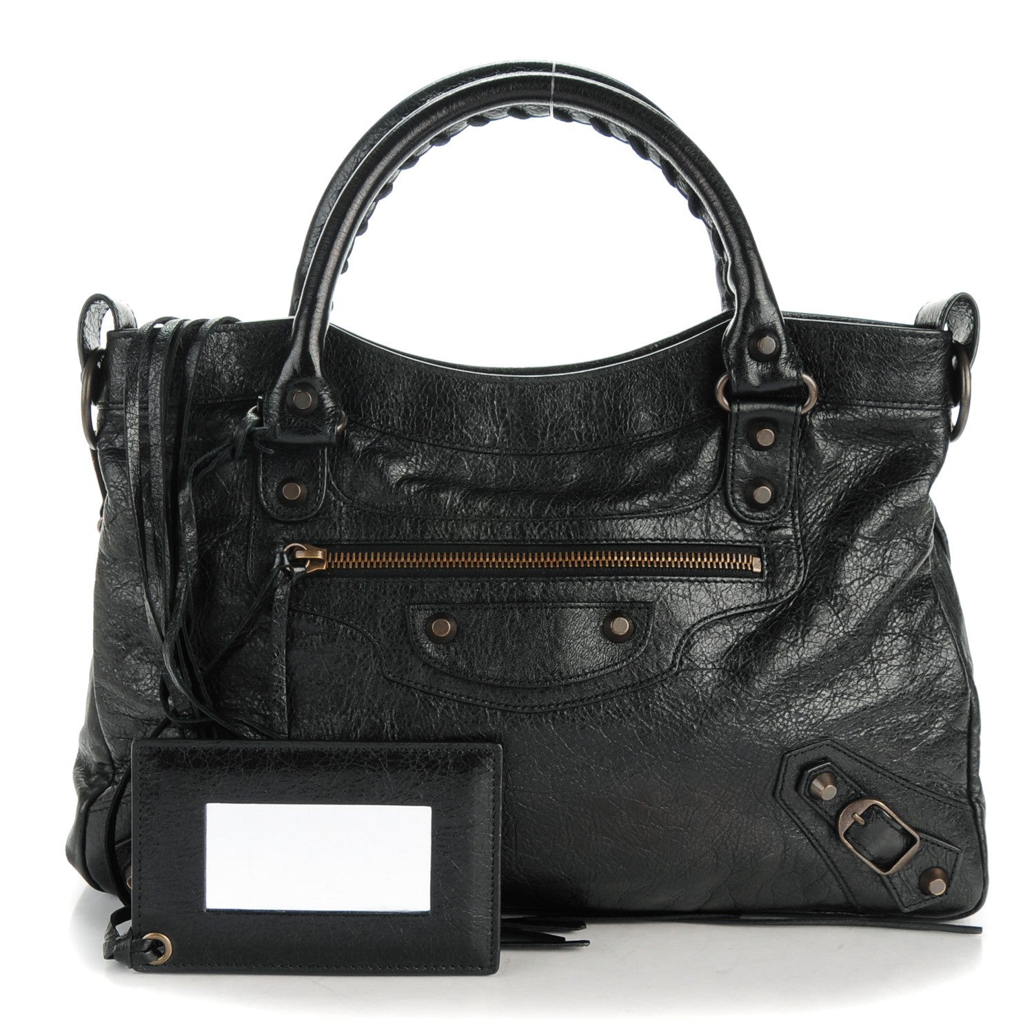 Balenciaga Agneau Classic Hardware Town Black 1 of 8