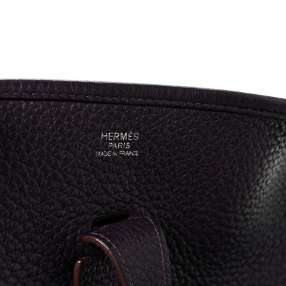 Hermes Taurillon Clemence EVELYNE III PM Ultraviolet 6 of 9