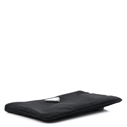 Prada Re-Nylon Saffiano Pouch Wristlet Black 4 of 8