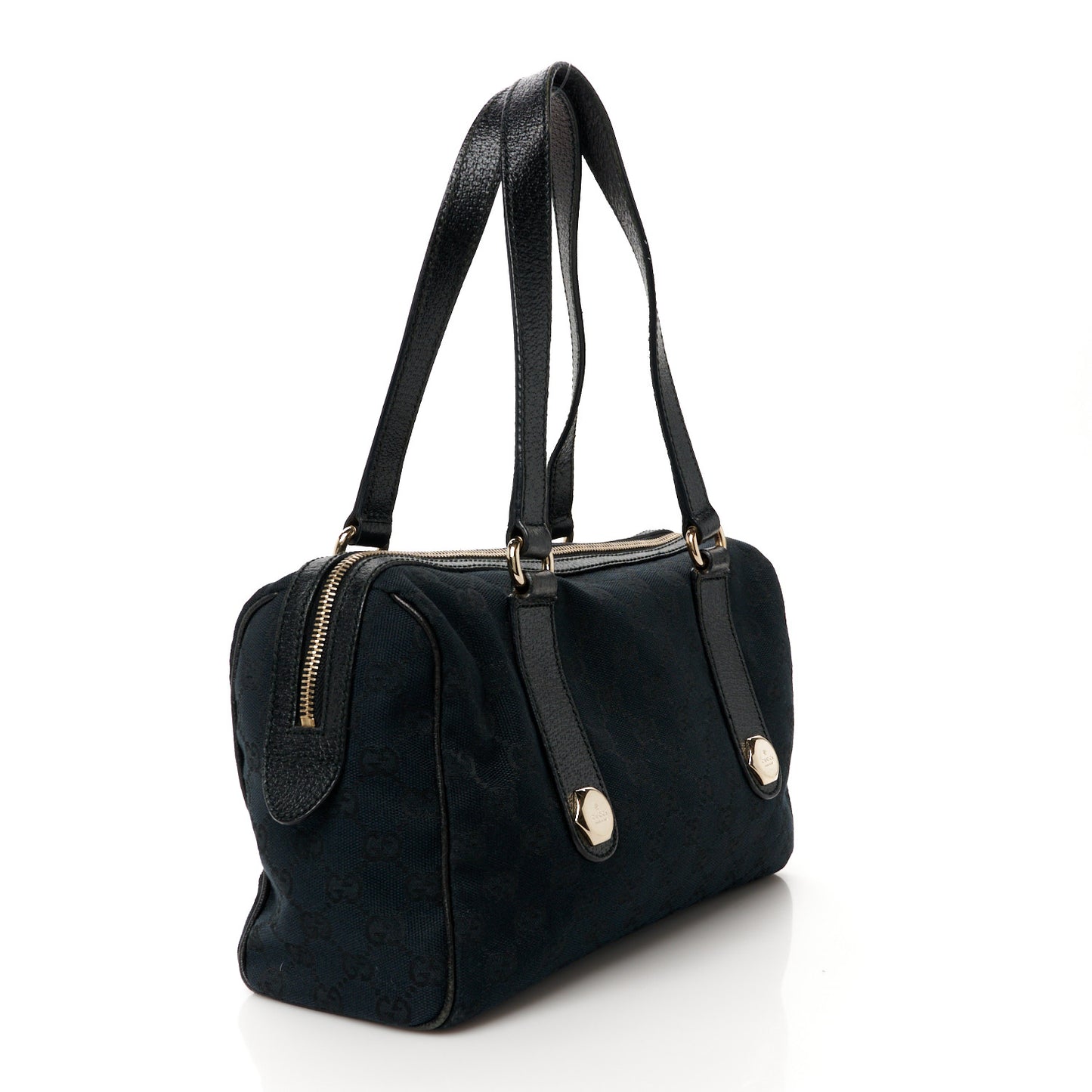 Monogram Small Charmy Boston Black