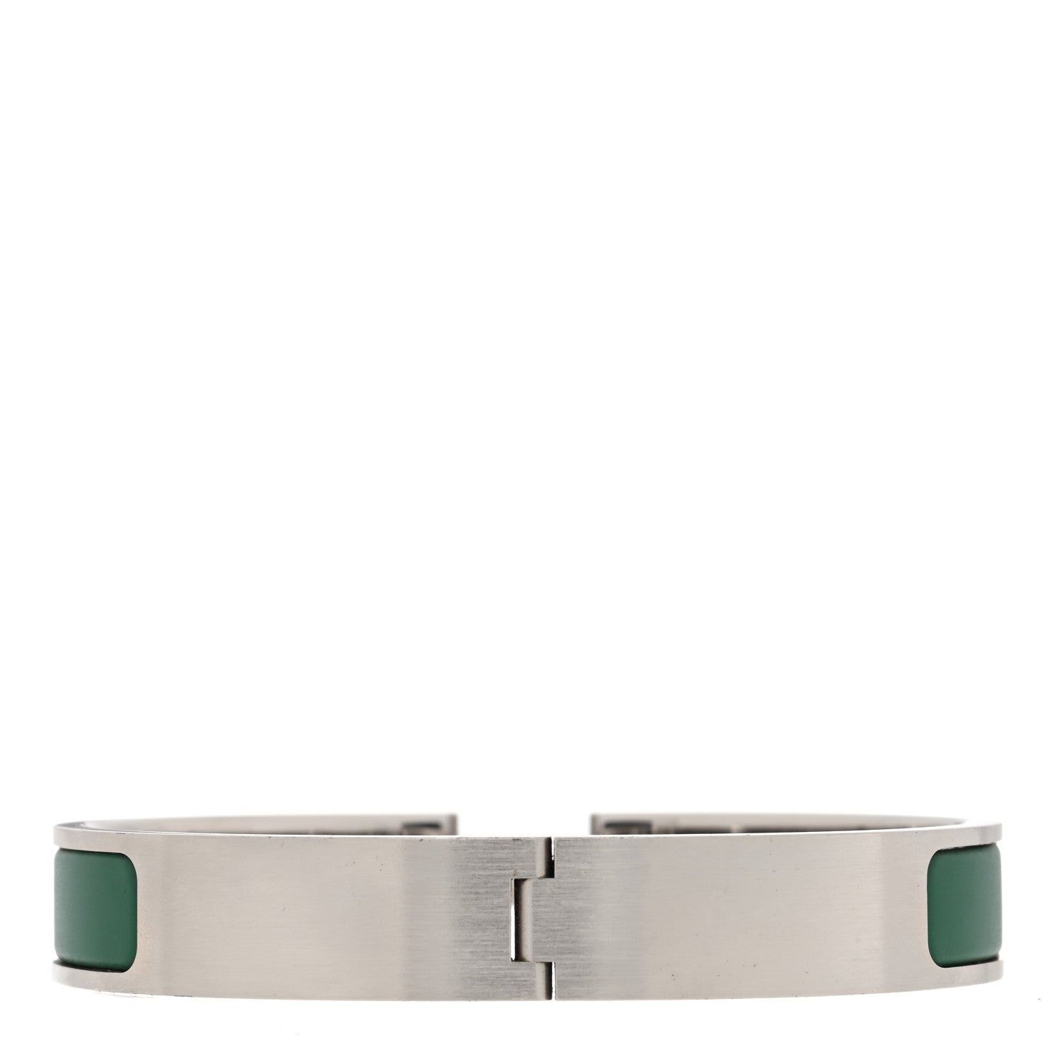 Hermes Narrow Enamel Clic Clac HH Bracelet GM Menthe 3 of 5