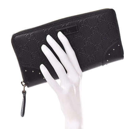 Gucci Bright Diamante GG Monogram Wallet Black 2 of 8