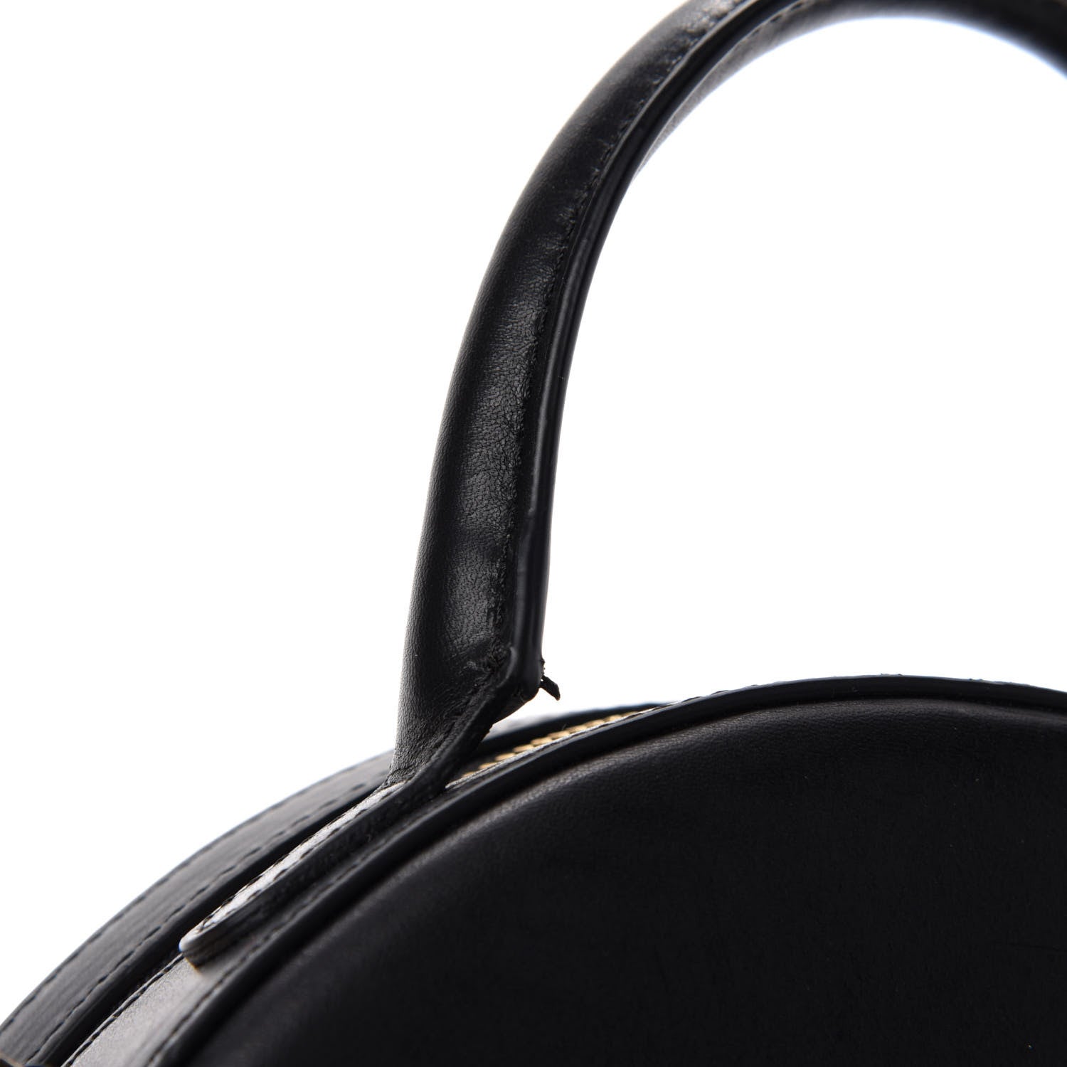 Mansur Gavriel Calfskin Circle Crossbody Bag Black 9 of 12