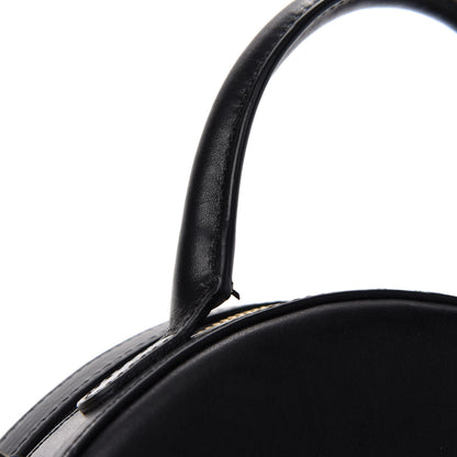 Mansur Gavriel Calfskin Circle Crossbody Bag Black 9 of 12