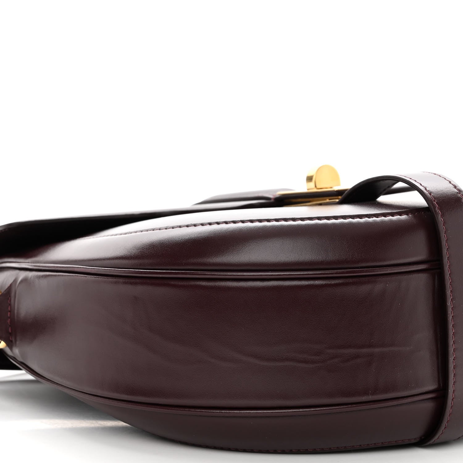 Celine Satinated Calfskin Medium Besace 16 Burgundy 8 of 9