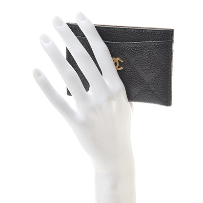 Chanel Caviar Quilted Card Holder Black 2 of 9