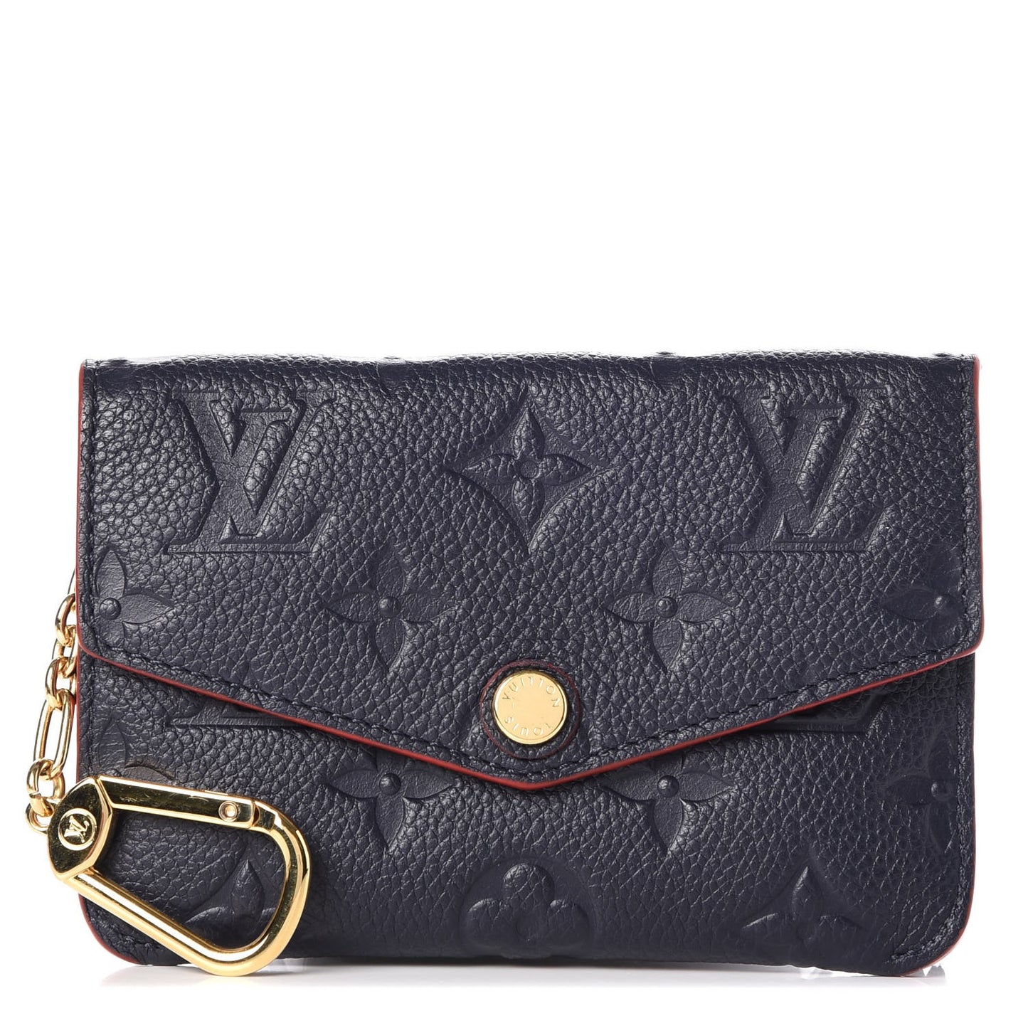 Empreinte Key Pouch Marine Rouge